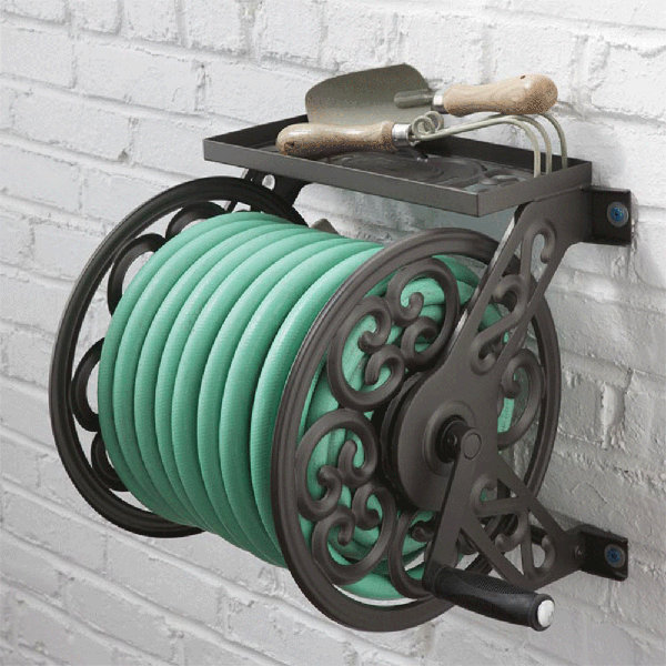 Liberty Garden Steel Stand Hose Reel & Reviews Wayfair